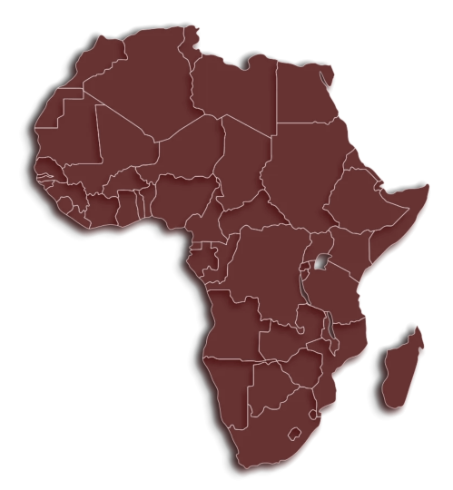 Africa map vector