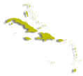 Carribean map vector